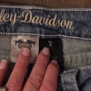 Boot cut Harley Davidson jeans
